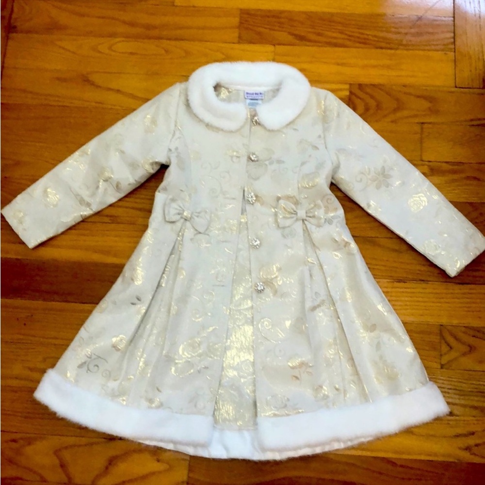 Blueberi Boulevard Dress Coat Christmas Holiday NEW